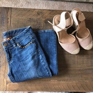 EUC Tory Burch jeans ❤️🥰